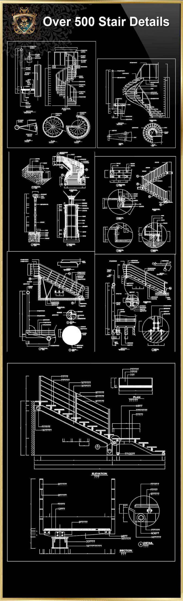 Over 500 Stair Details-Components of Stair,Architecture Stair Design - Image 2