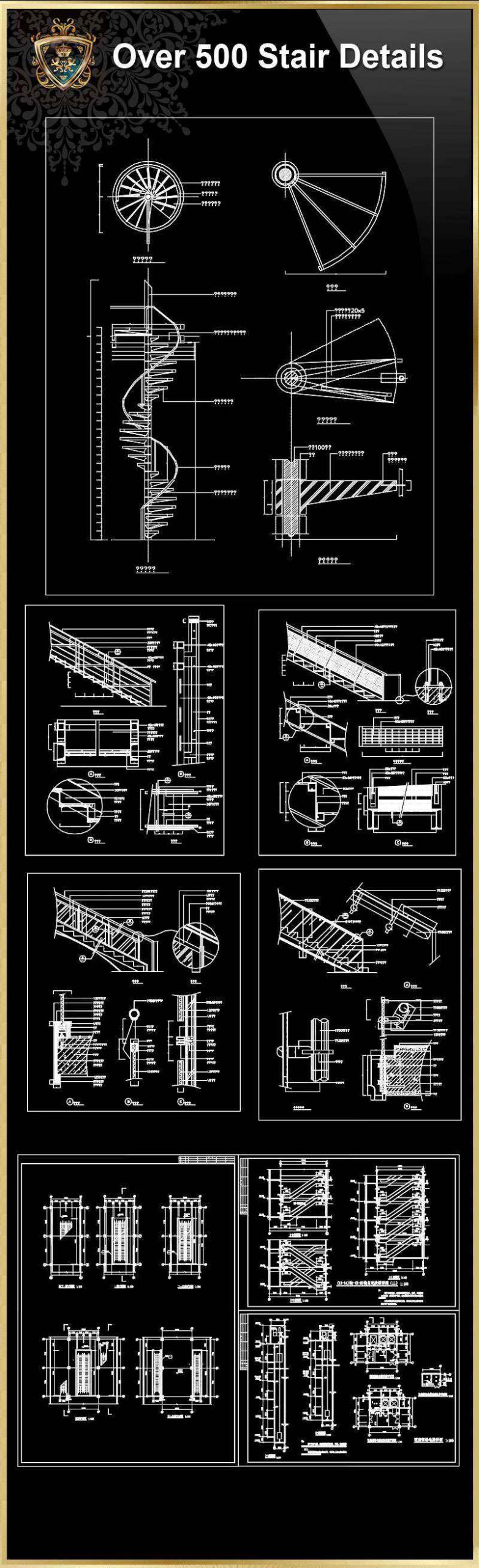 Over 500 Stair Details-Components of Stair,Architecture Stair Design - Image 25