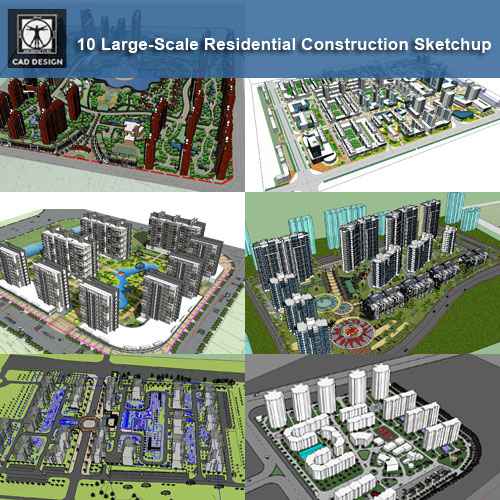 【Download 25 Residential Construction Sketchup 3D Models】 (Recommanded!!)