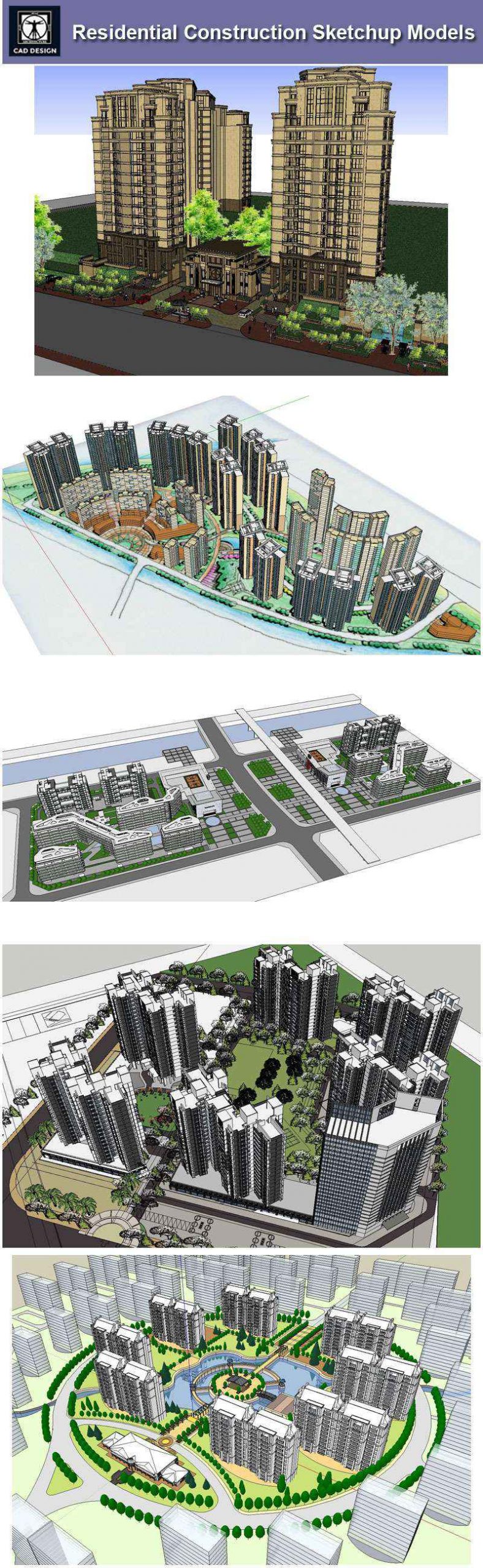 【Download 25 Residential Construction Sketchup 3D Models】 (Recommanded!!) - Image 5