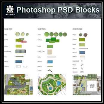 Best PSD Landscape Layout Blocks 2