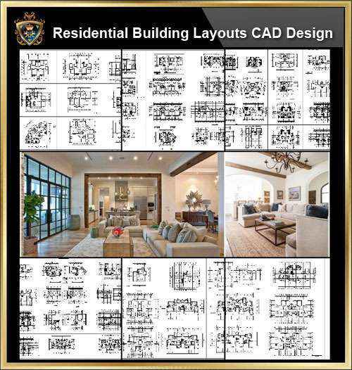★【Over 68+ Residential Building Plan,Architecture Layout,Building Plan Design CAD Design,Details Collection】@Autocad Blocks,Drawings,CAD Details,Elevation
