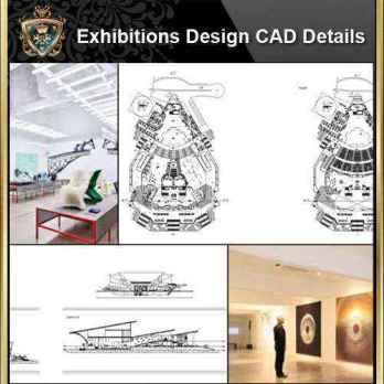 ★【Exhibitions CAD Blocks-Exhibition hall, display cabinet, display stand, exhibition design】@CAD Blocks,Autocad Blocks,Drawings,Details