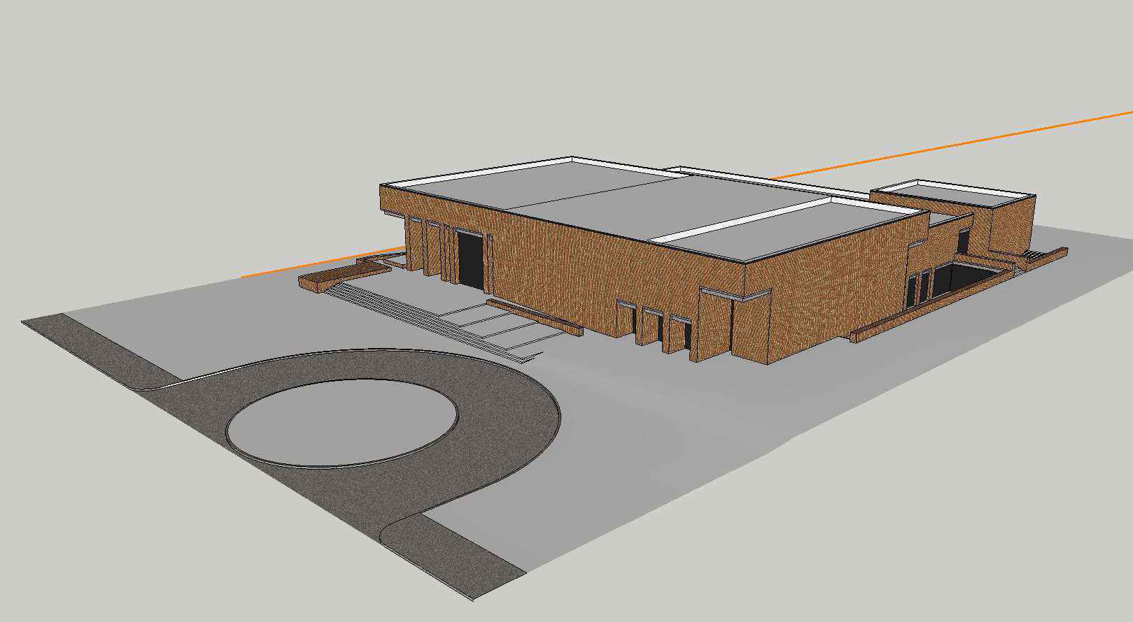 Download 6 Projects of Ieoh Ming Pei Architecture Sketchup 3D Models(*.skp file format) - Image 5
