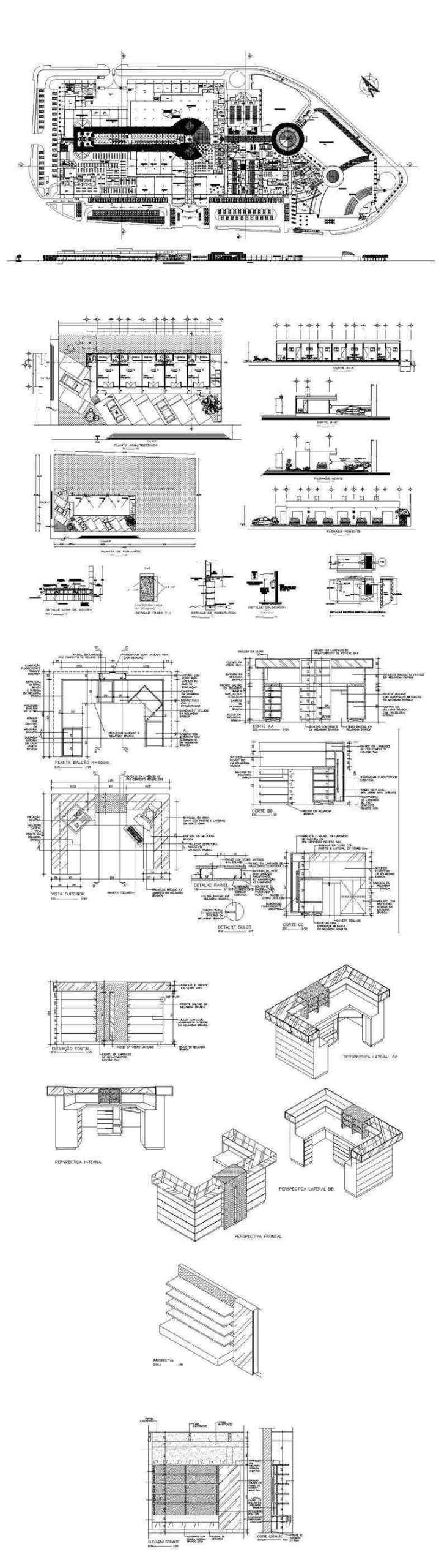 ★【Shopping Centers,Store CAD Design Elevation,Details Elevation Bundle】V.5@Shopping centers, department stores, boutiques, clothing stores, women's wear, men's wear, store design-Autocad Blocks,Drawings,CAD Details,Elevation - Image 2