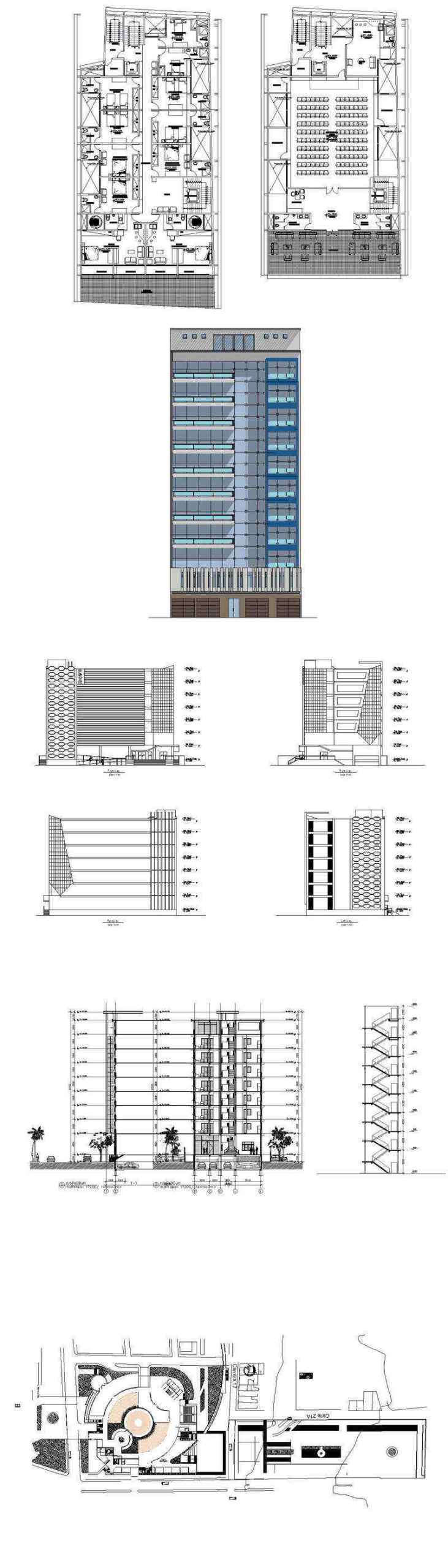 ★【Residential Building CAD Design Collection V.1】Layout,Lobby,Room design,Public facilities,Counter@Autocad Blocks,Drawings,CAD Details,Elevation - Image 12