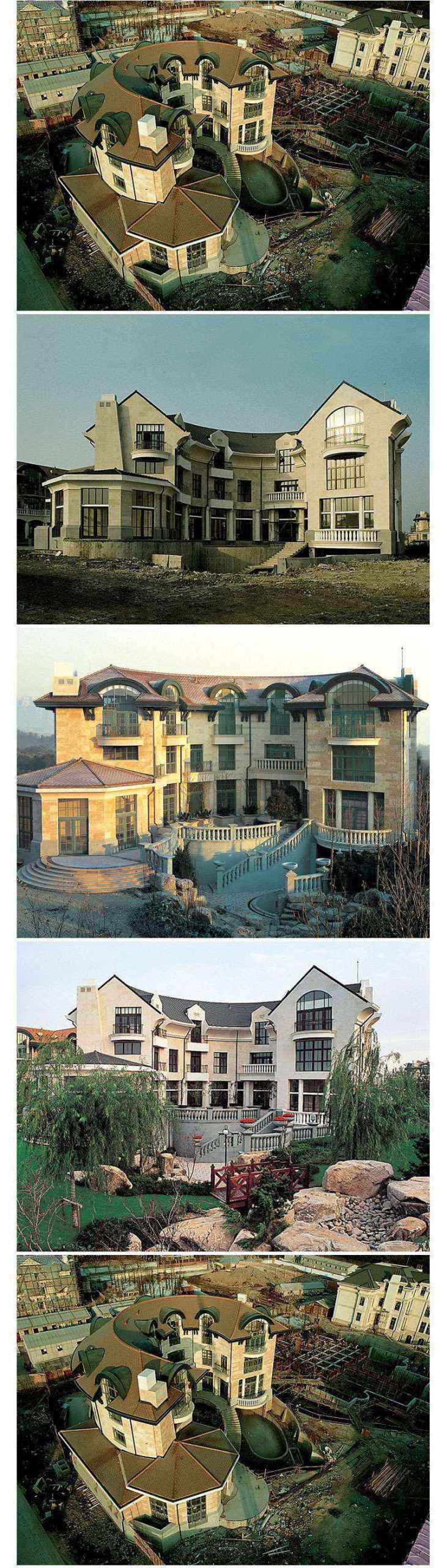 ★【Villa CAD Design,Details Project V.4-England Manor Style】Chateau,Manor,Mansion,Villa@Autocad Blocks,Drawings,CAD Details,Elevation - Image 2
