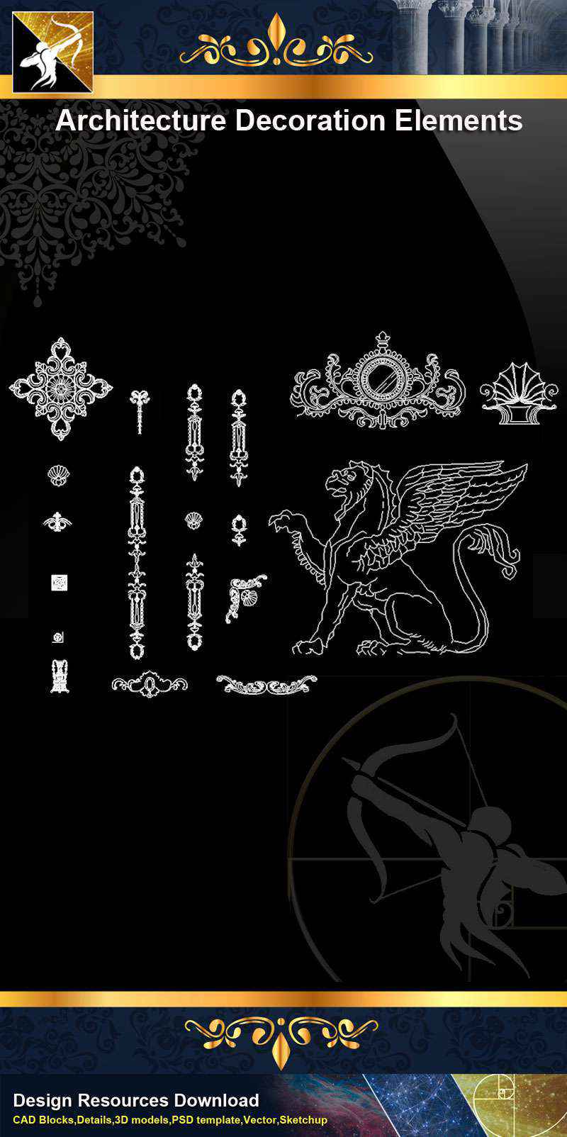 ★【 Free Architecture Decoration Elements V.7】