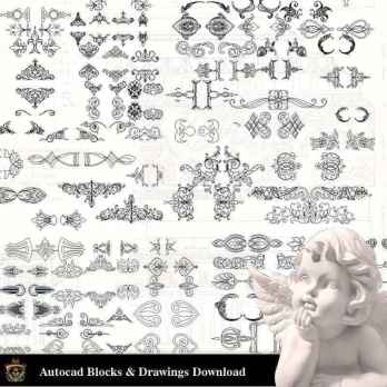 ★【Neoclassical Style Decor CAD Design Elements  V.6】Neoclassical interior, Home decor,Traditional home decorating,Decoration