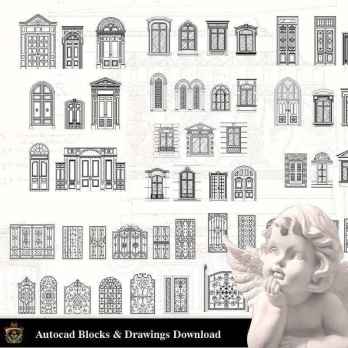 ★【Neoclassical Style Decor CAD Design Elements  V.8】Neoclassical interior, Home decor,Traditional home decorating,Decoration