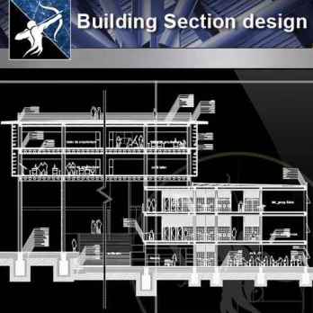 【Architecture CAD Details Collections】Building Section Design CAD Details