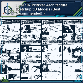 Total 107 Pritzker Architecture Sketchup 3D Models (Best Recommended!!) product thumbnail