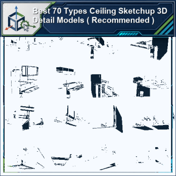 Best 70 Types Ceiling Sketchup 3D Detail Models ( Recommended ) product thumbnail