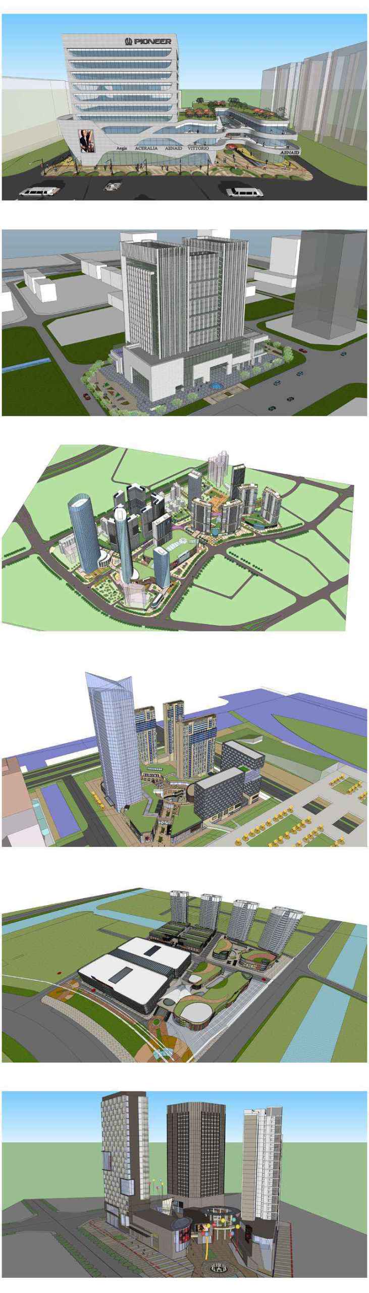 ★Best 37 Types of Commercial,Office Building Sketchup 3D Models Collection - Image 5