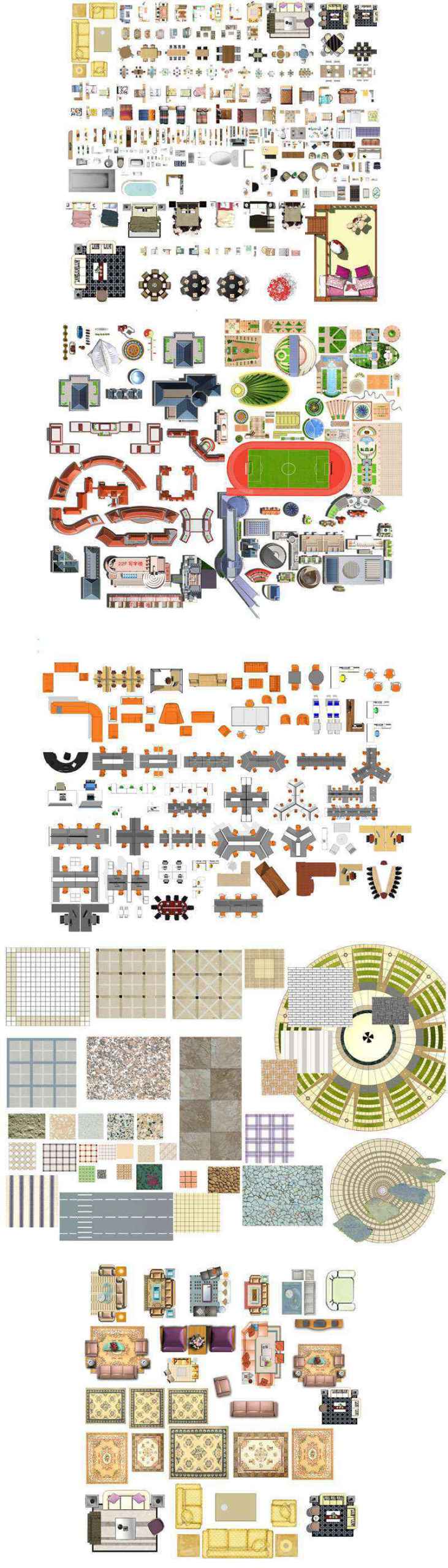 ★Over 20000+ Interior Design Photoshop PSD Blocks Bundle (Total 2.2GB PSD Files -Best Recommanded!!💎💎) - Image 4