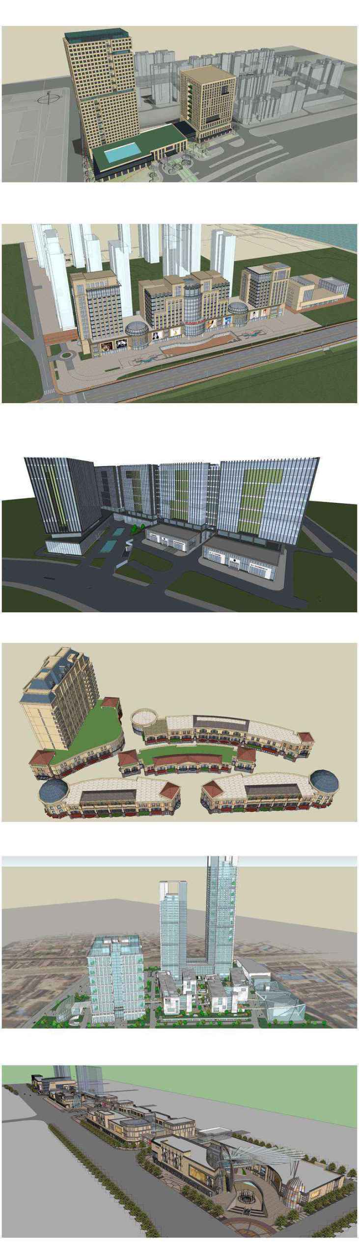 ★Total 98 Types of Commercial,Residential Building Sketchup 3D Models Collection(Best Recommanded!!) - Image 15
