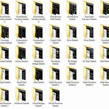 ★【Architecture CAD Details Bundle】