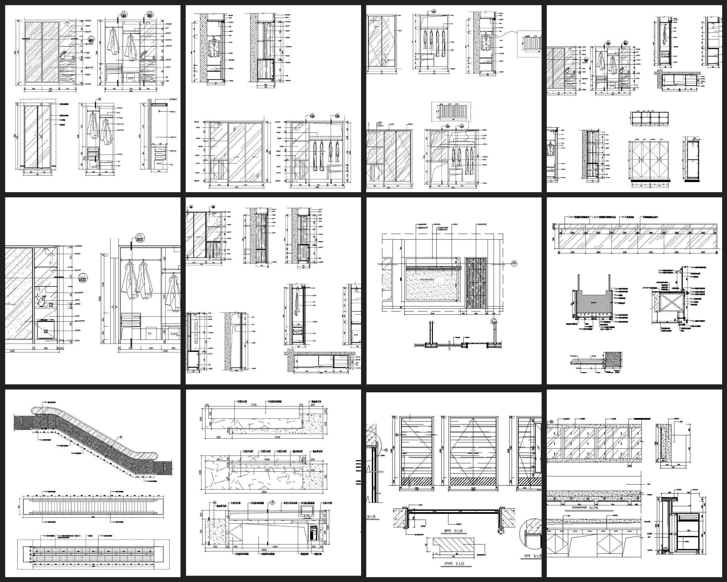 ★【Construction CAD Details Collections】All kinds of Construction CAD Details Bundle - Image 12