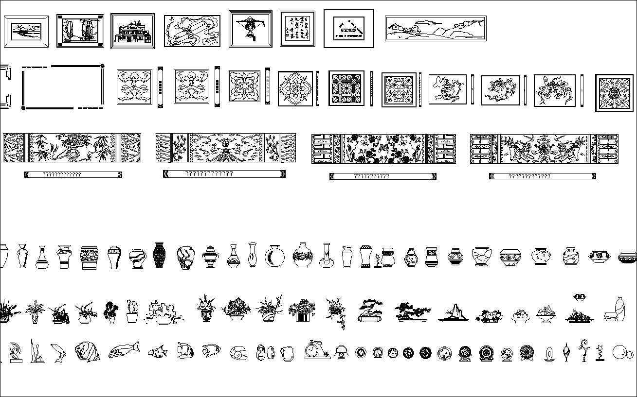 ★【Clothes,Shoes,Hats,Wardrobe Accessories Autocad Blocks Collections】All kinds of CAD Blocks - Image 14