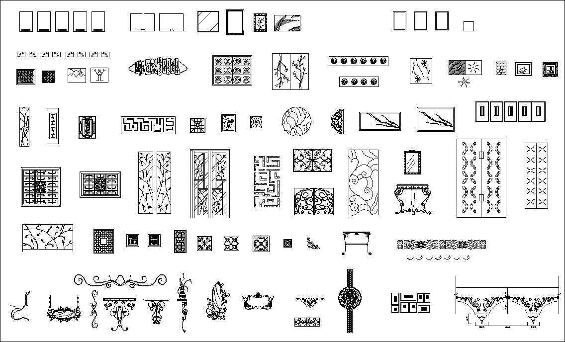 ★【Clothes,Shoes,Hats,Wardrobe Accessories Autocad Blocks Collections】All kinds of CAD Blocks - Image 12