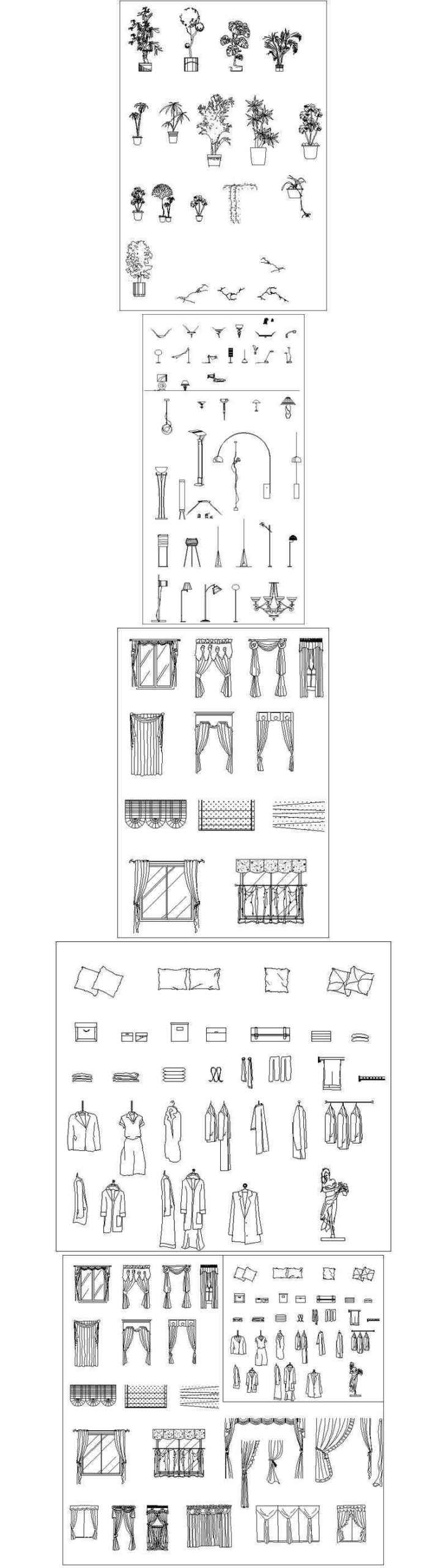 ★【Interior Design Autocad Elevation Collections V.1】All kinds of CAD Elevation Bundle - Image 4