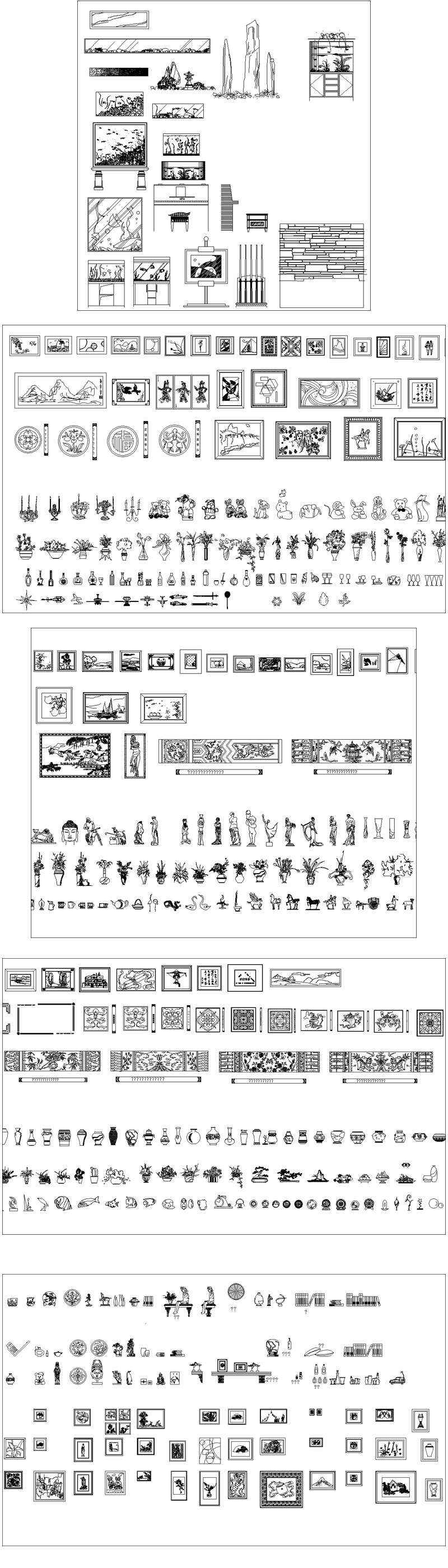 ★【Clothes,Shoes,Hats,Wardrobe Accessories Autocad Blocks Collections】All kinds of CAD Blocks - Image 3
