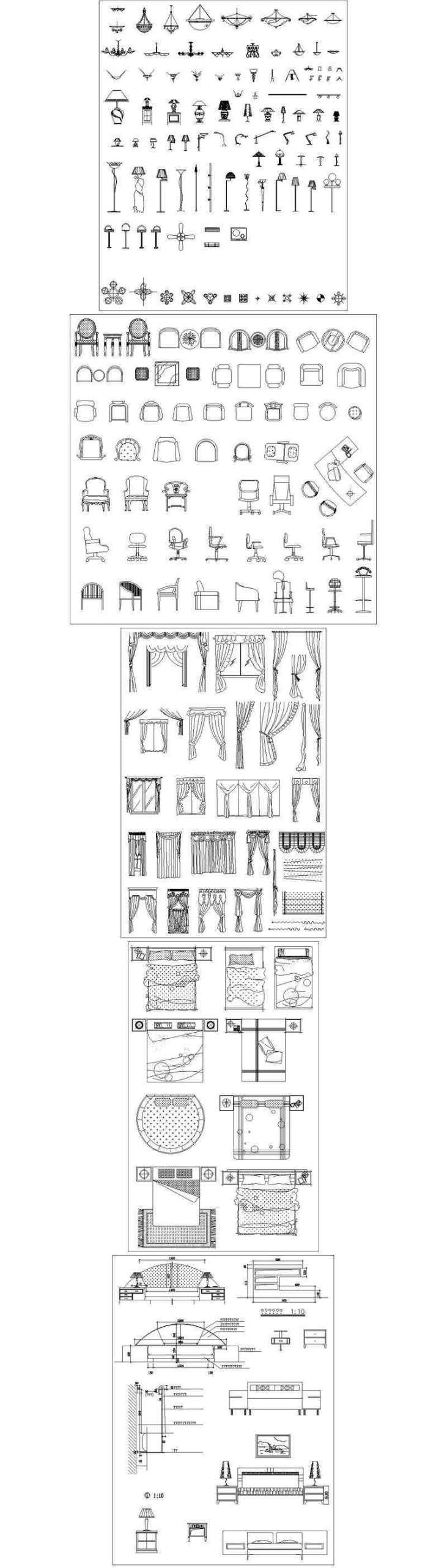 ★【Full Autocad Blocks Collections】All kinds of CAD Blocks Bundle - Image 6
