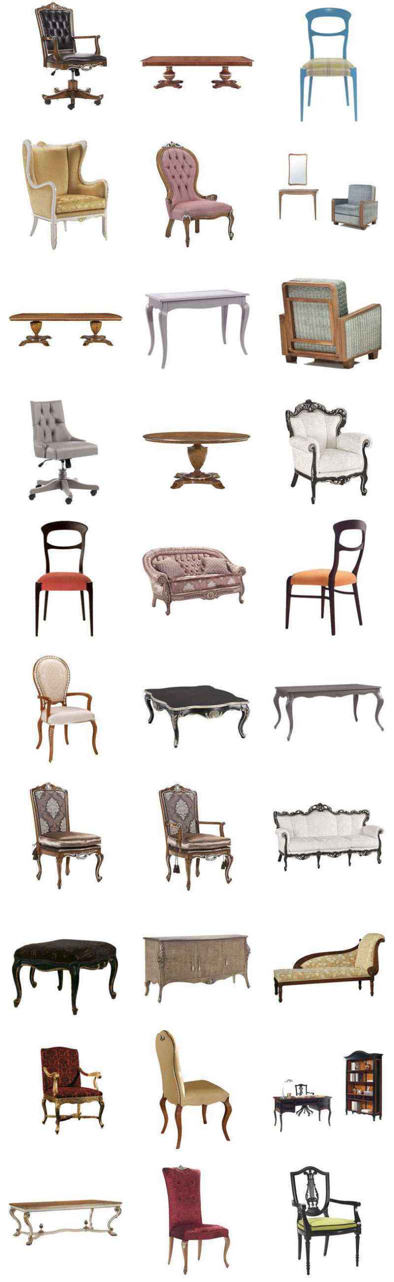 ★【 PSD Interior Design Blocks-All Chair PSD Blocks Download 】 - Image 2