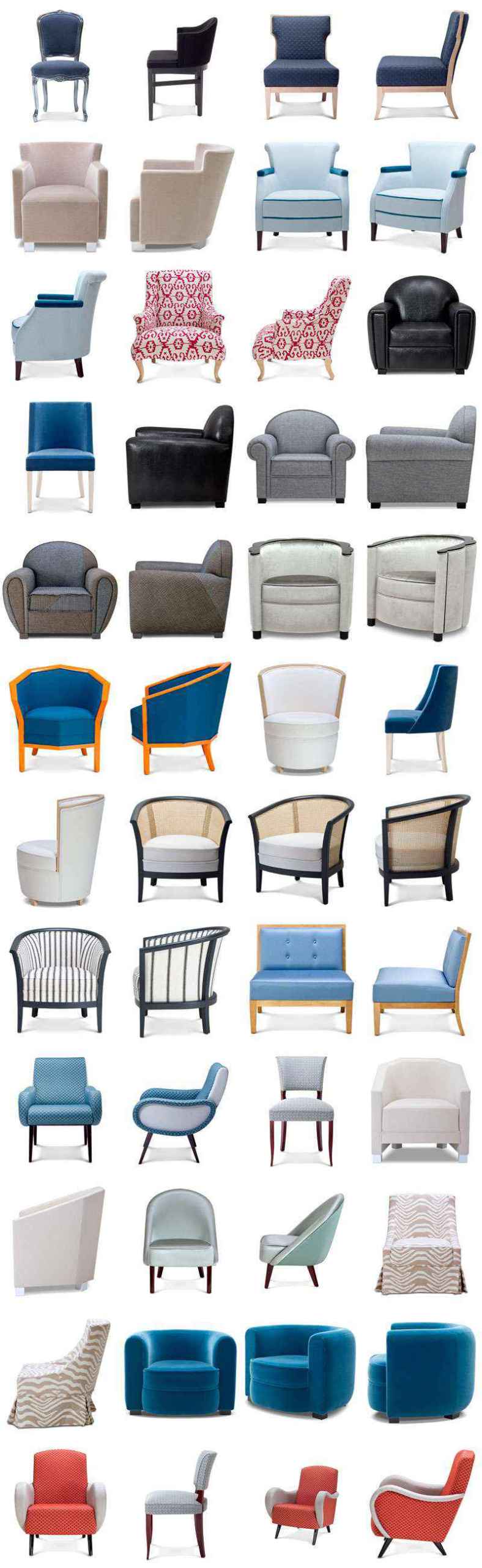★【 PSD Interior Design Blocks-All Sofa PSD Blocks Download V1】 - Image 2