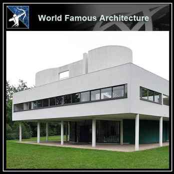 💎【Famous Architecture Projects】Ville savoy- Sketchup 3D model