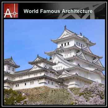 💎【Famous Architecture Projects】Hime Castle Sketchup 3D model