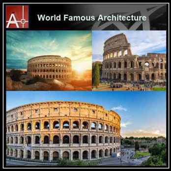 💎【Famous Architecture Projects】Colosseum Sketchup 3D model