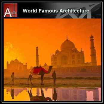 💎【Famous Architecture Projects】Taj Mahal  Sketchup 3D model