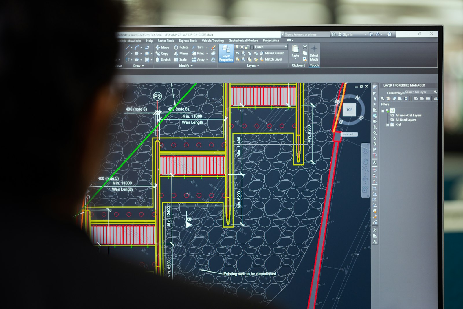 3D modeling on screen