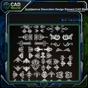 ★【Architecture Decoration Design Element CAD Blocks V.5】@Autocad Decoration Blocks,Drawings,CAD Details,Elevation