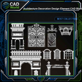 ★【Architecture Decoration Design Element CAD Blocks V.4】@Autocad Decoration Blocks,Drawings,CAD Details,Elevation