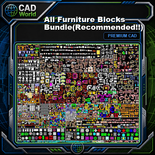 All Furniture Blocks Bundle(Recommanded!!)