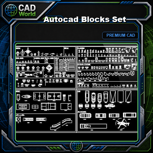 Autocad Blocks Set
