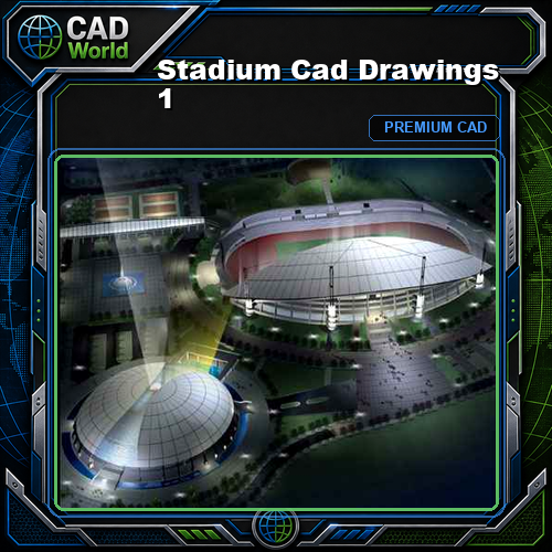 Stadium Cad Drawings 1