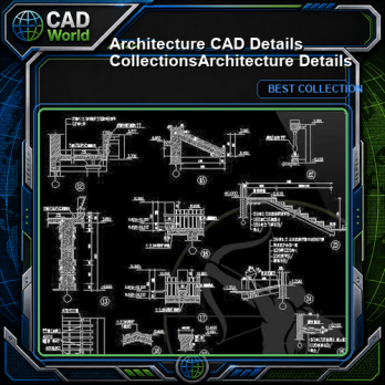 【Architecture CAD Details Collections】Architecture Details