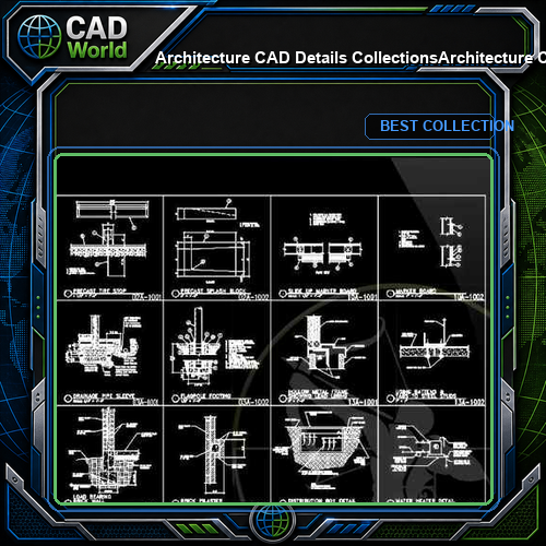【Architecture CAD Details Collections】Architecture CAD Details Collection