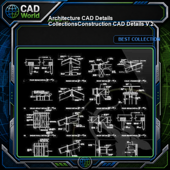 【Architecture CAD Details Collections】Construction CAD Details V.2