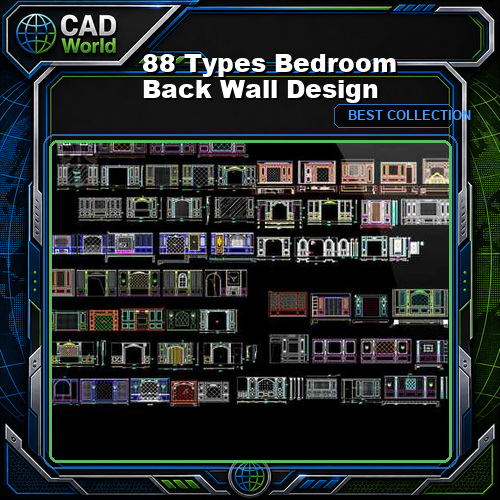 88 Types Bedroom Back Wall Design