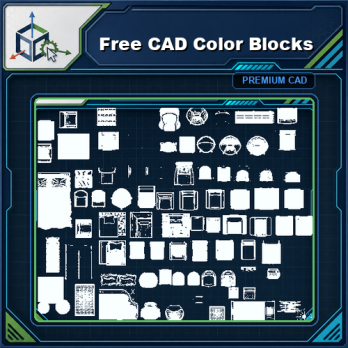 Free CAD Color Blocks