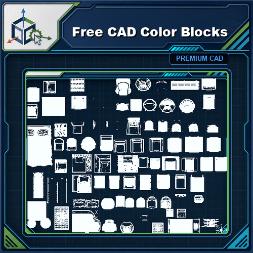 Free CAD Color Blocks
