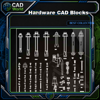 ★【Hardware CAD Blocks】