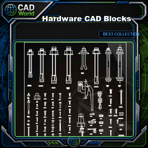 ★【Hardware CAD Blocks】