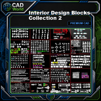 Interior Design Blocks Collection 2
