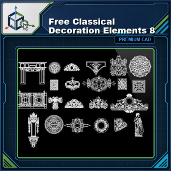 Free Classical Decoration Elements 8