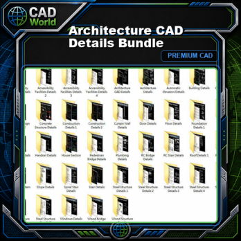 ★【Architecture CAD Details Bundle】